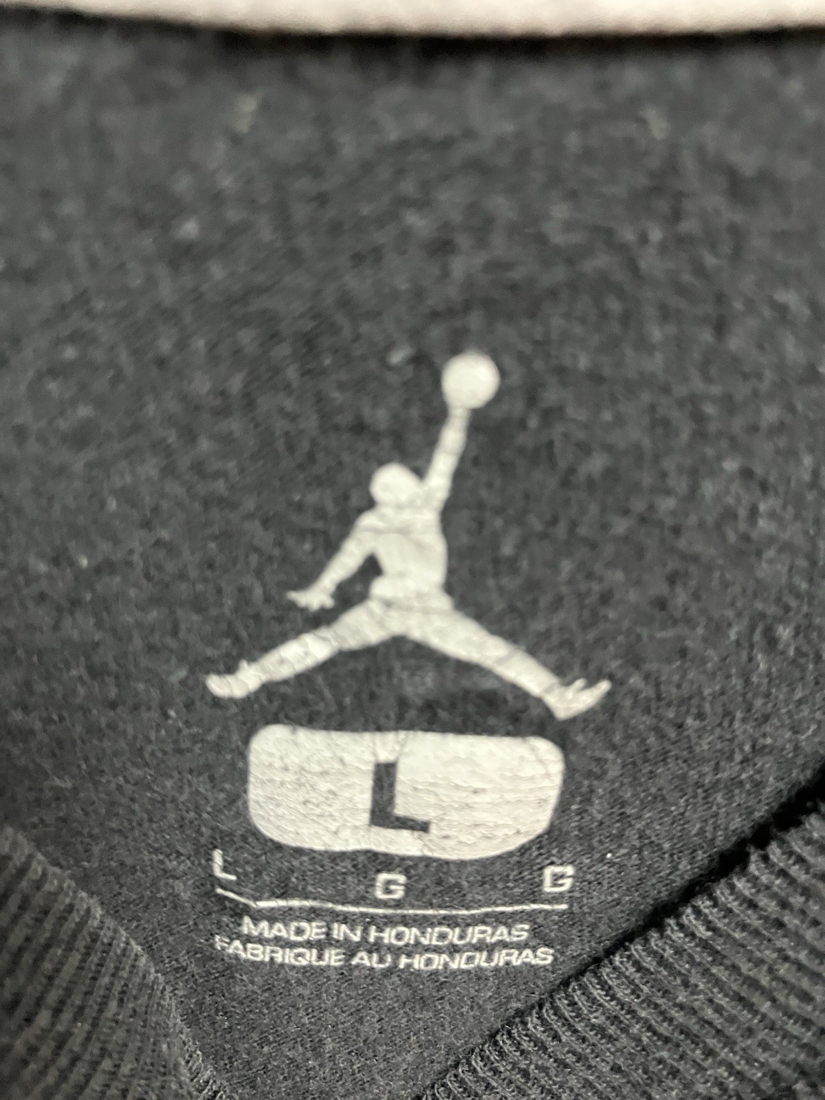 Nike Air Jordan Red And Black T-shirt With Jumpman Logo On Front - Size L - 90s gallery