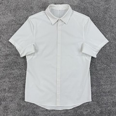 Lululemon Airing Easy Shirt Men’s XS White Ventlight Short Sleeve Button Up