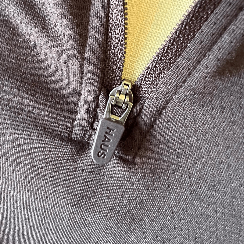 HAUS performance fitted 1/4 zip up pullover long sleeves ventilated gallery