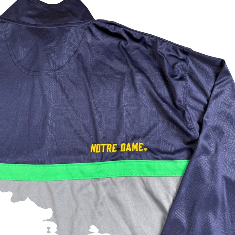 Notre Dame Pullover & Polo Shirt Bundle Mens XL Navy Green Fighting Irish NCAA gallery