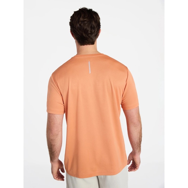 Men's Medium Athletic Works Core Active T Short Sleeve Shirt Orange Adobe New gallery