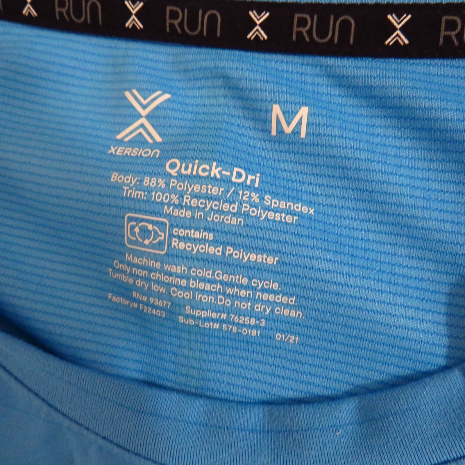 Xersion Quick-Dri Training Active Tank Shirt Mens Medium 12% Spandex NEW! gallery