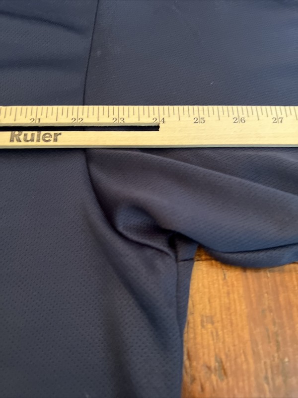 COLORADO TIMBERLINE Poly Dri Performance Short Sleeve Navy Blue Shirt Men's XXL gallery