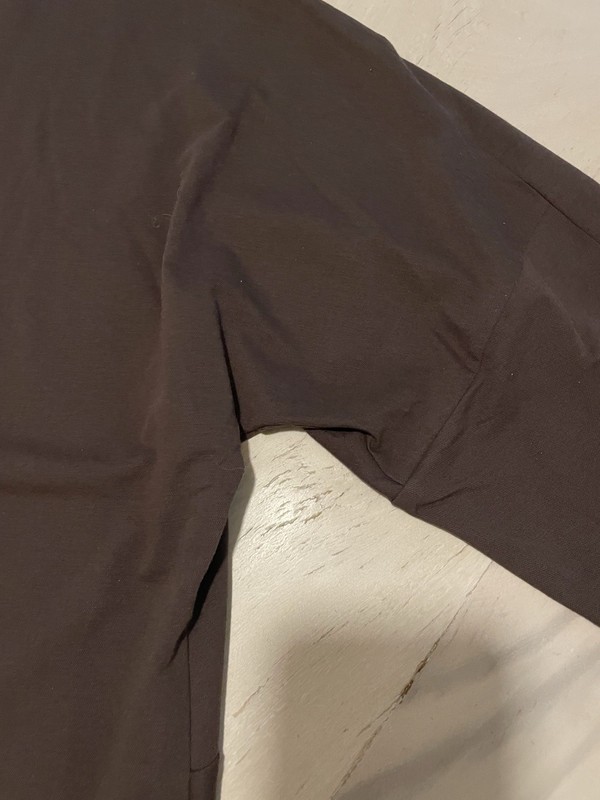 NWT Lululemon Pique Oversized Fit Long Sleeve Shirt Mens M LM3EM6S Brown $78 gallery