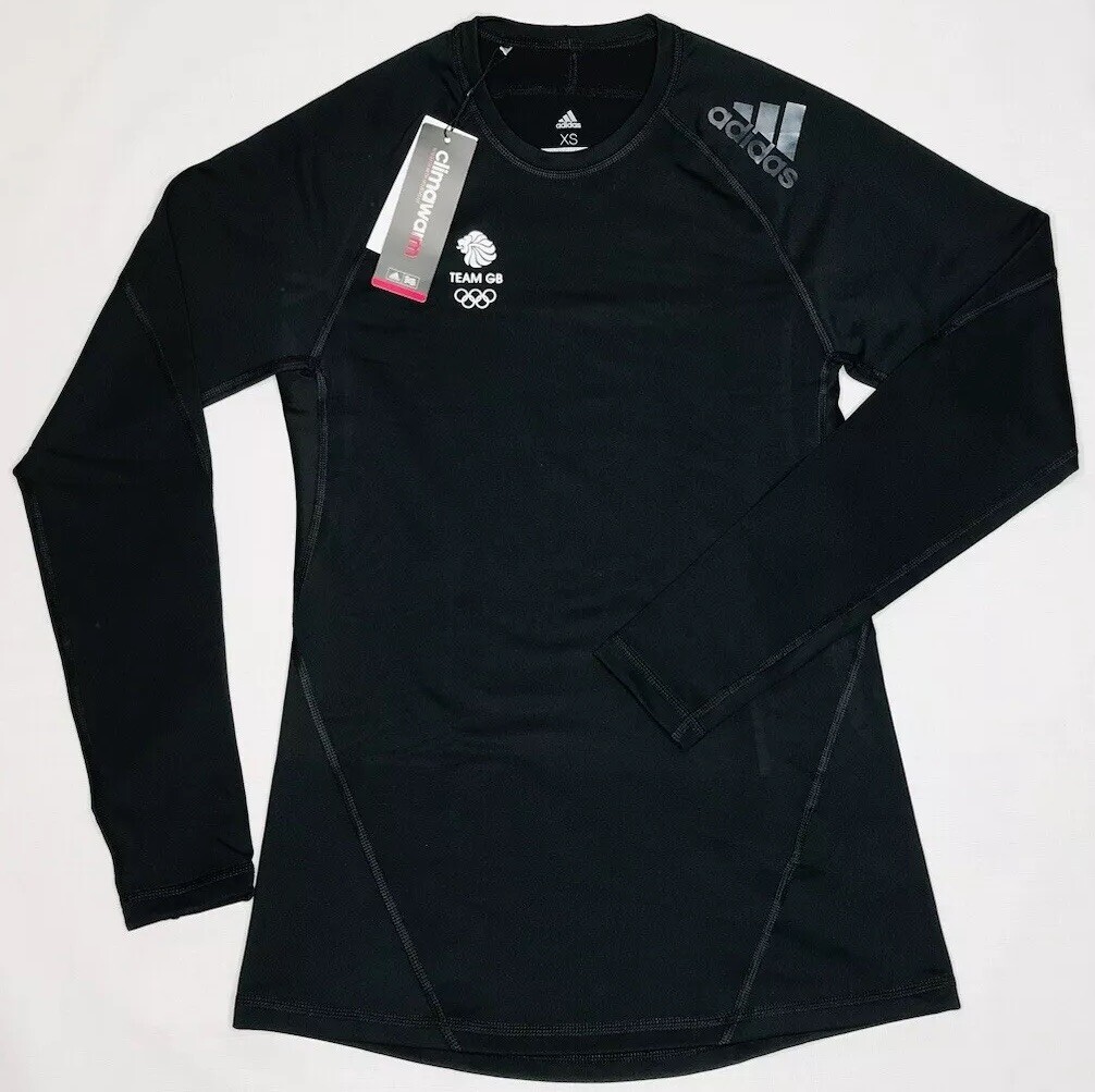 TEAM GB GYM SHIRT ADIDAS GOLF TOP BLACK RUN HIKE MEN WOMEN XS S M L XL 2XL 3XL gallery