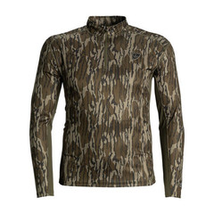 Blocker Finisher Turkey 1/4 Zip Performance Long Sleeve Tee MO Bottomland 3X