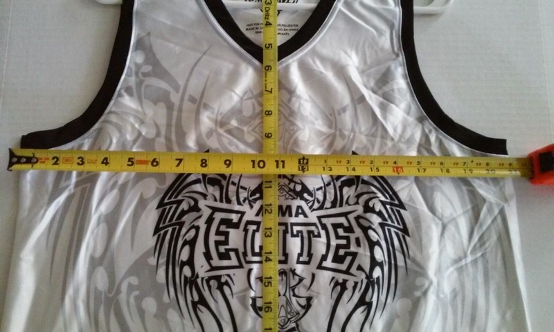 MMA ELITE WHITE TANK TOP MEDIUM MIXED MARTIAL ARTS MUSCLE GRAPHICS SHIRT Y2K gallery