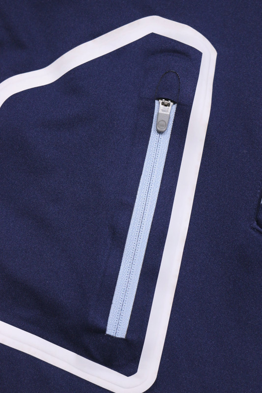 Peter Millar Quarter Zip Neck Pullover Men's M Navy Blue Recycled Poly Golf L/S gallery
