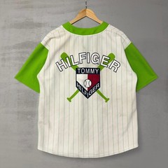 RARE Vintage Tommy Hilfiger 90s Baseball Streetwear Jersey Size Medium