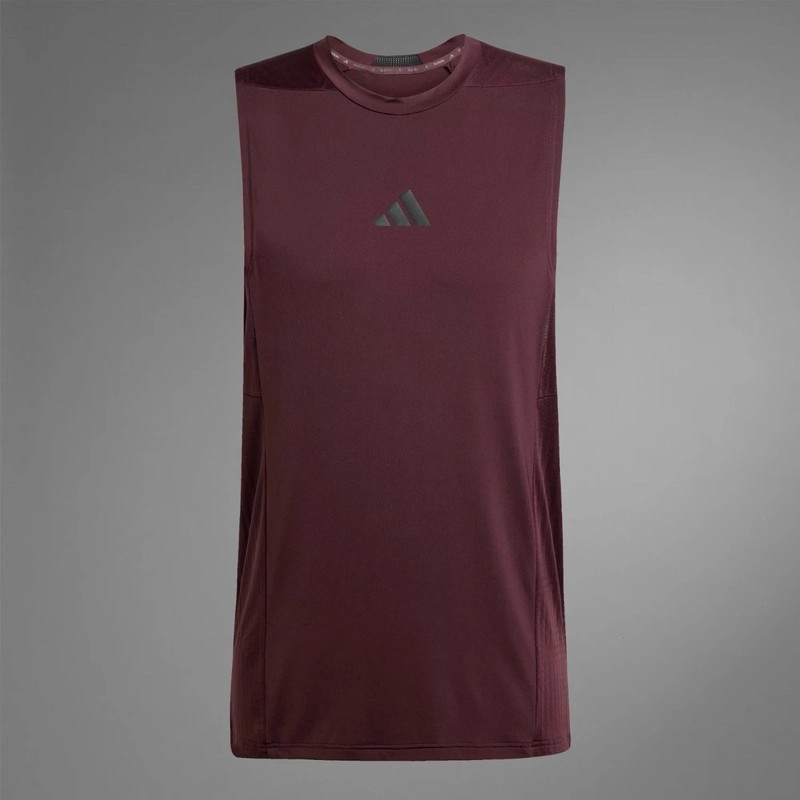 Adidas Men’s Designed For Intensity Tank Top Aurora Ruby Men's M Medium JI8173 gallery