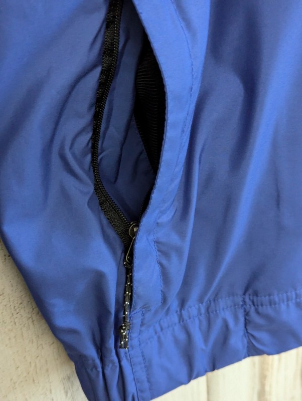 Cutter & Buck Windtec Golf Windbreaker Mens Large Blue Half Zip Pullover Jacket gallery