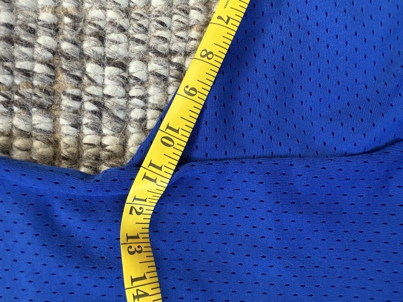 Vintage Royal Blue Football Jersey Sports Belle Tag Large Made In USA 70s-80s gallery