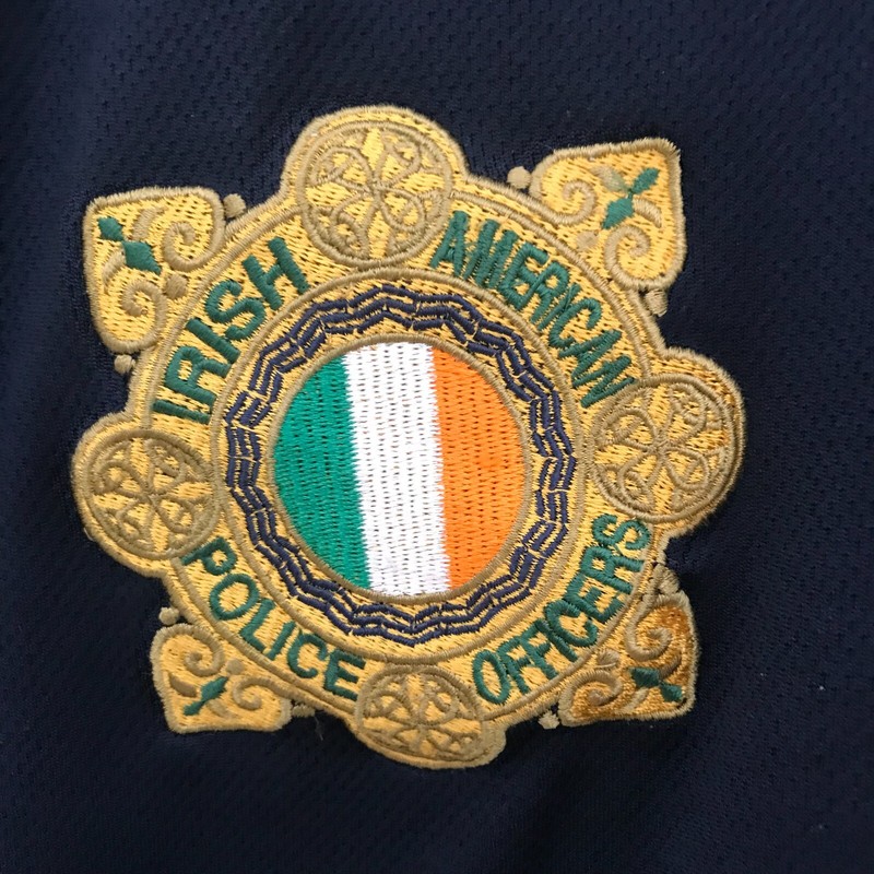 Live For Rugby Ireland Jersey Shirt Mens Medium Blue Irish American Police Polo gallery