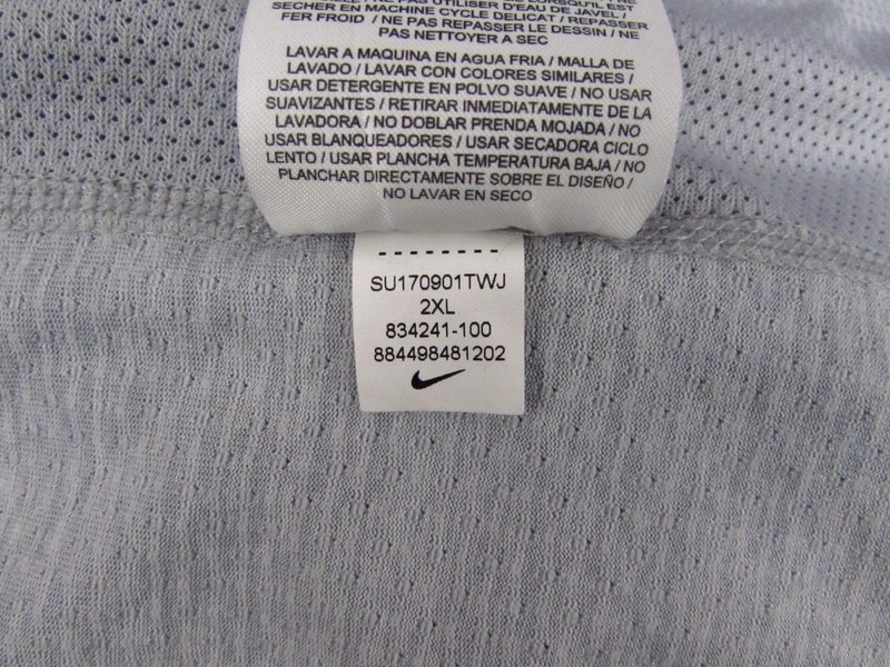Nike Dri-FIT Breathe Men's XXL Gray Crew Neck Running T-Shirt 834241-100 gallery