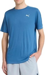 NEW Puma Blue Active Tee XL For Men Polyester