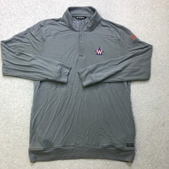 Travis Mathew Pullover Men’s Extra Large Grey Washington Nationals Quarter Zip