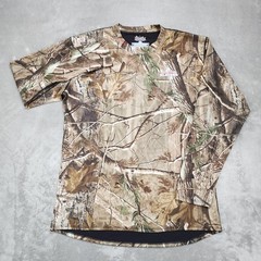 ScentLok Shirt Mens XL Brown Camouflage Pullover Long Sleeve Base Slayers