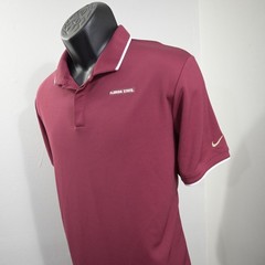 Nike Florida State Golf Polo Mens Large Regular Maroon Short Sleeve Polo Shirt