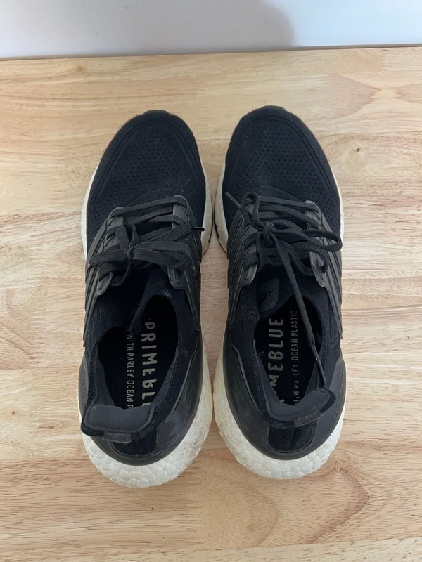 adidas Ultraboost 21 Primeblue Core Black White Women's Running Shoes FY0402 gallery
