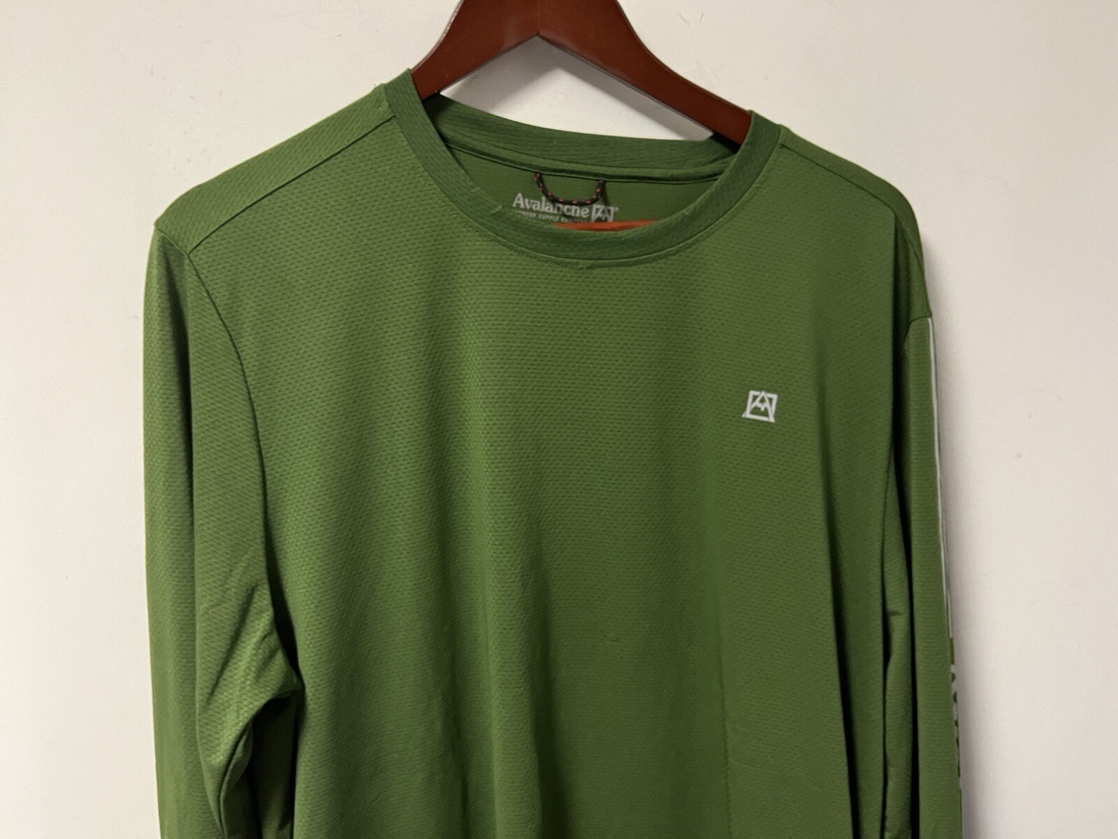 Avalanche Outdoor Performance Hiking Long Sleeve Shirt Men’s Size XL Green gallery
