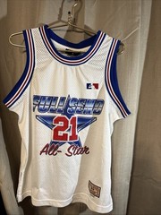 Full Send USA All Star Basketball Jersey White Men’s Size Small, See Pics!