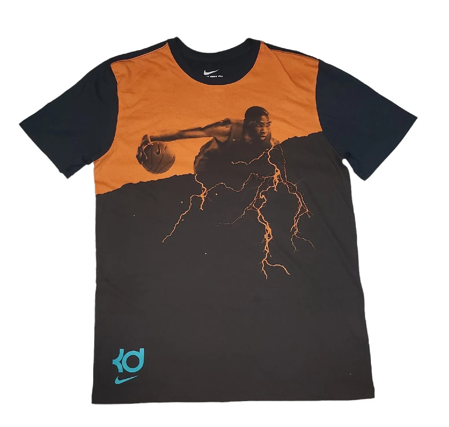 Kevin Durant Nike Shirt Men's M Dri-Fit KD Alter Ego 659612 856 FLAW gallery