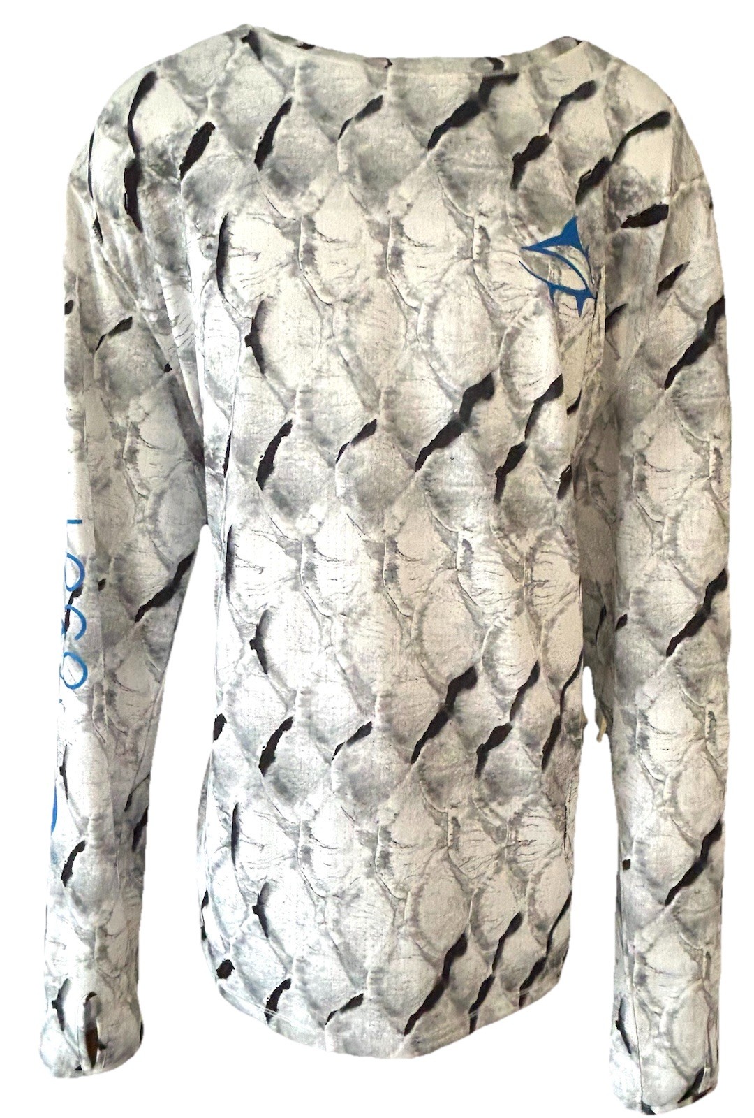 NWT LOCO SKAILZ XL Performance Mesh Fishing Shirt Long Sleeve Thumb Holes EUC gallery