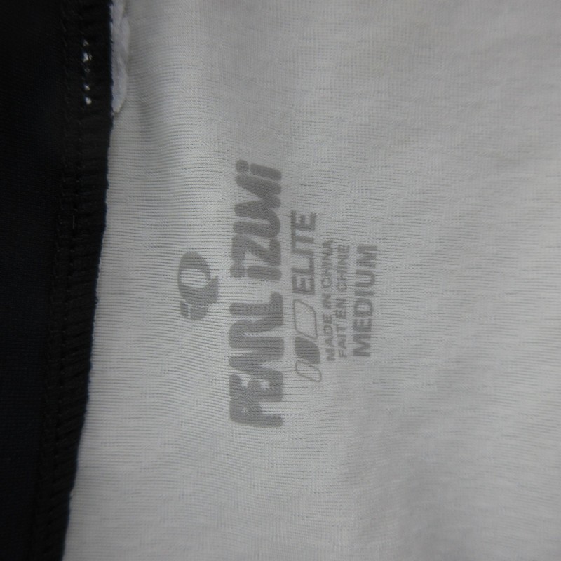 Pearl Izumi Jersey Mens Medium White Red Sleeveless Elite Cycling Tank Top gallery