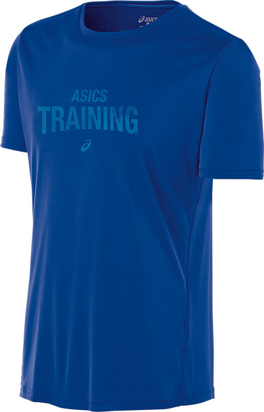 Asics Graphic Tee (M) Air Force Blue
