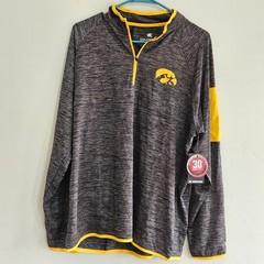 Iowa Hawkeyes Colosseum Pullover Jacket Mens L Long Sleeve Athletic Top