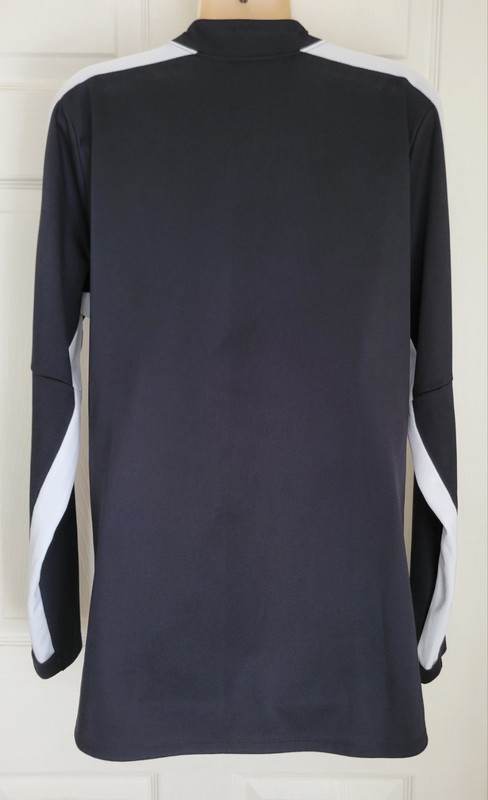 Nike Michigan Tigers Soccer Jersey Mens XL Black Tiempo Premier Dri Fit 1/4 Zip gallery