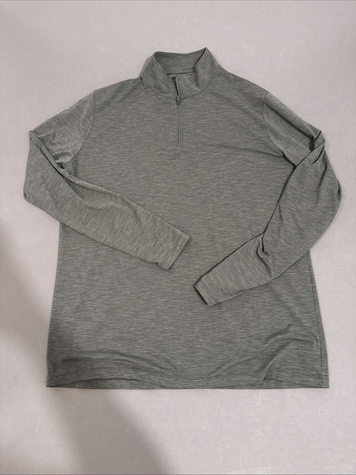 Anetik Pullover Mens Large Premium Performance UPF 30 Quarter Zip Vint UV Shirt gallery