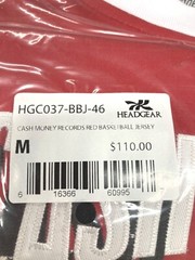 Cash Money Records RED Basketball Jersey Embroidered Stitched Choose Size