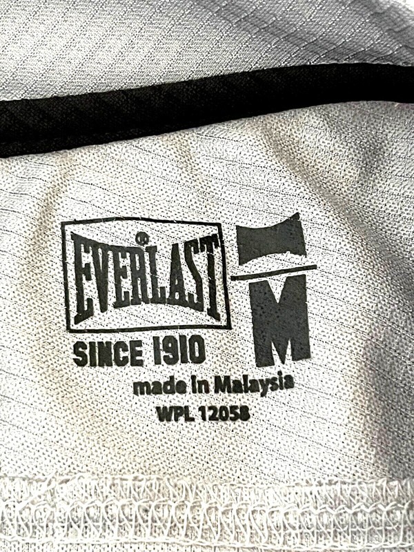Everlast Sports Boxing Training Gym Workout Shirt Gray Size Medium gallery