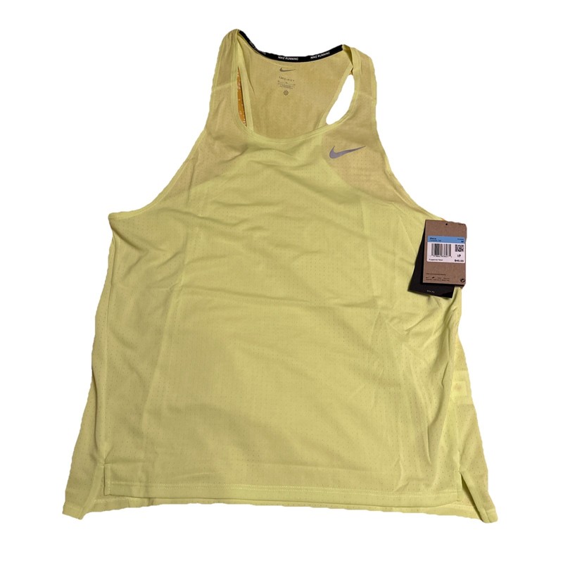 Nike Dri-FIT Singlet Running Tank Lemon Twist FN4229-736 Men’s Medium New gallery