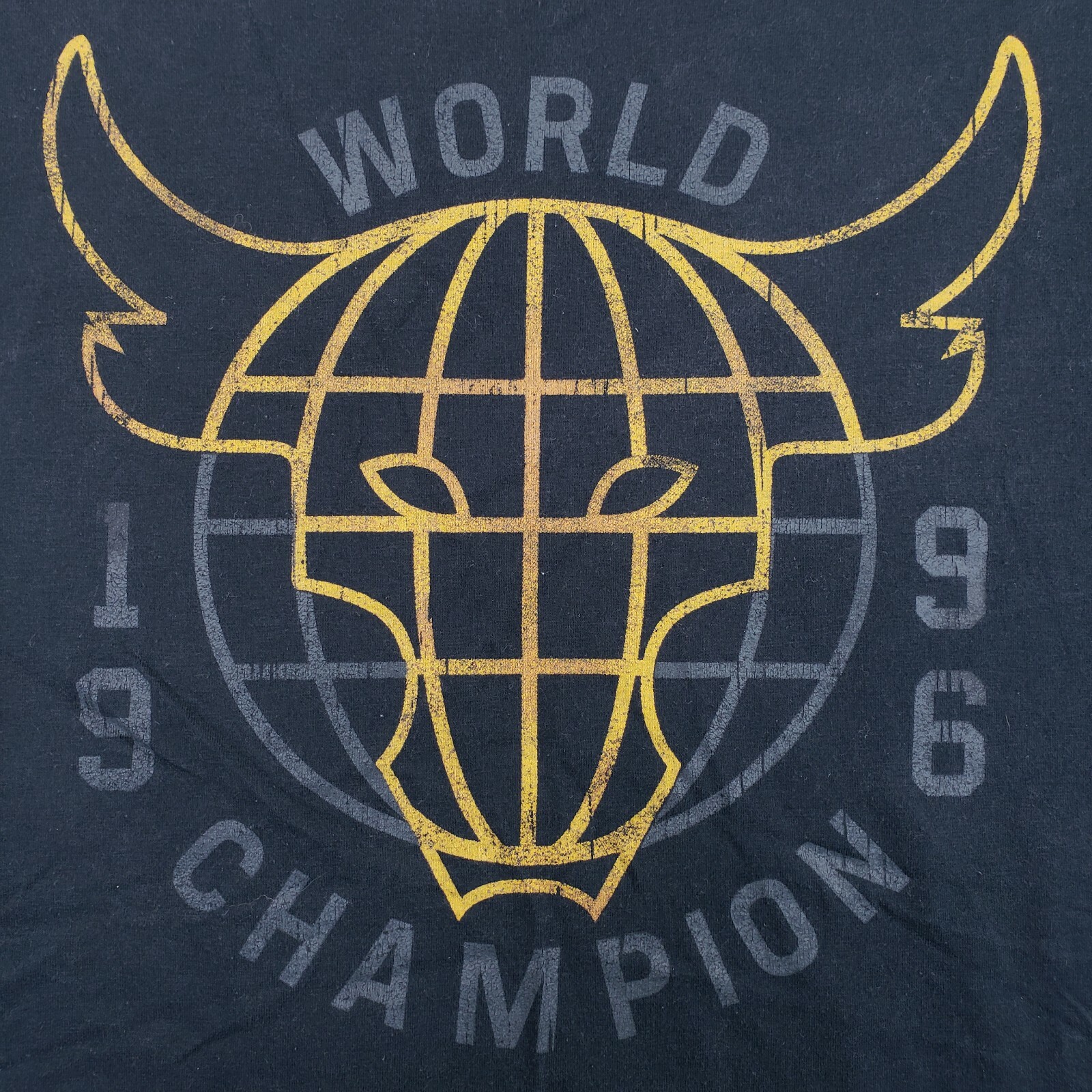 Under Armour x Project Rock 1996 WWF World Champion Brahma Bull T-Shirt Medium gallery
