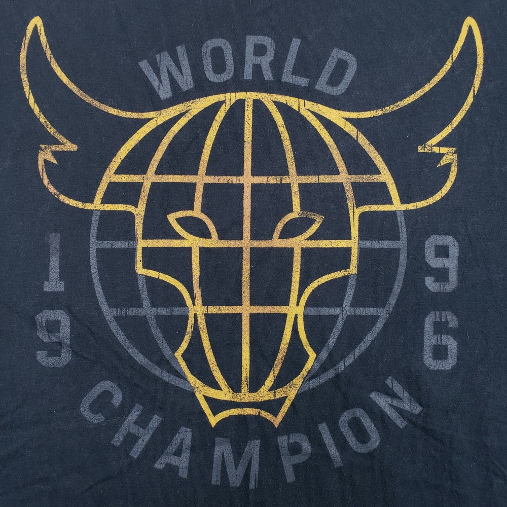 Under Armour x Project Rock 1996 WWF World Champion Brahma Bull T-Shirt Medium