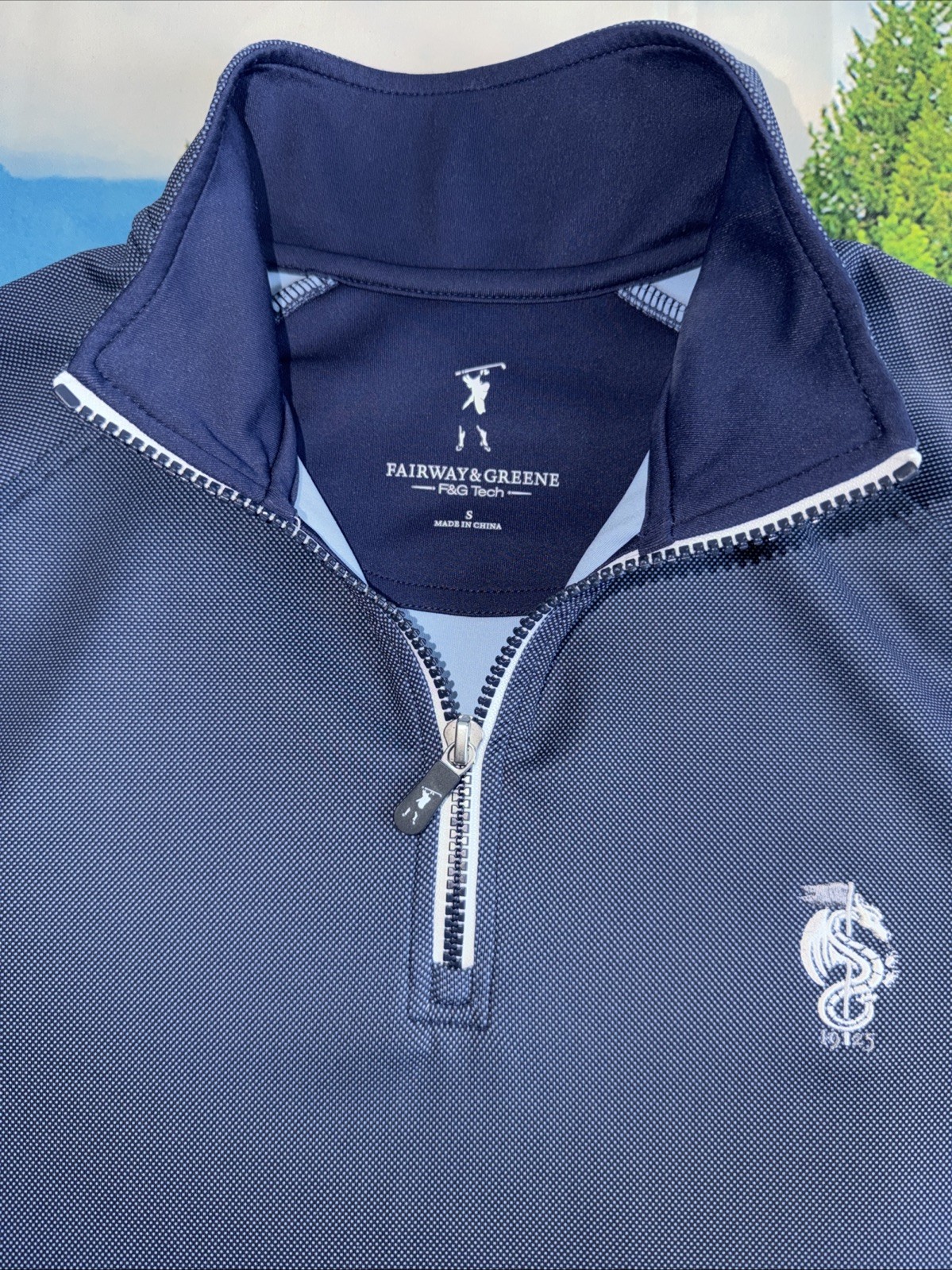 Monterey Peninsula Country Club Fairway & Greene 1/4 Zip Golf Pullover Small ⛳️ gallery