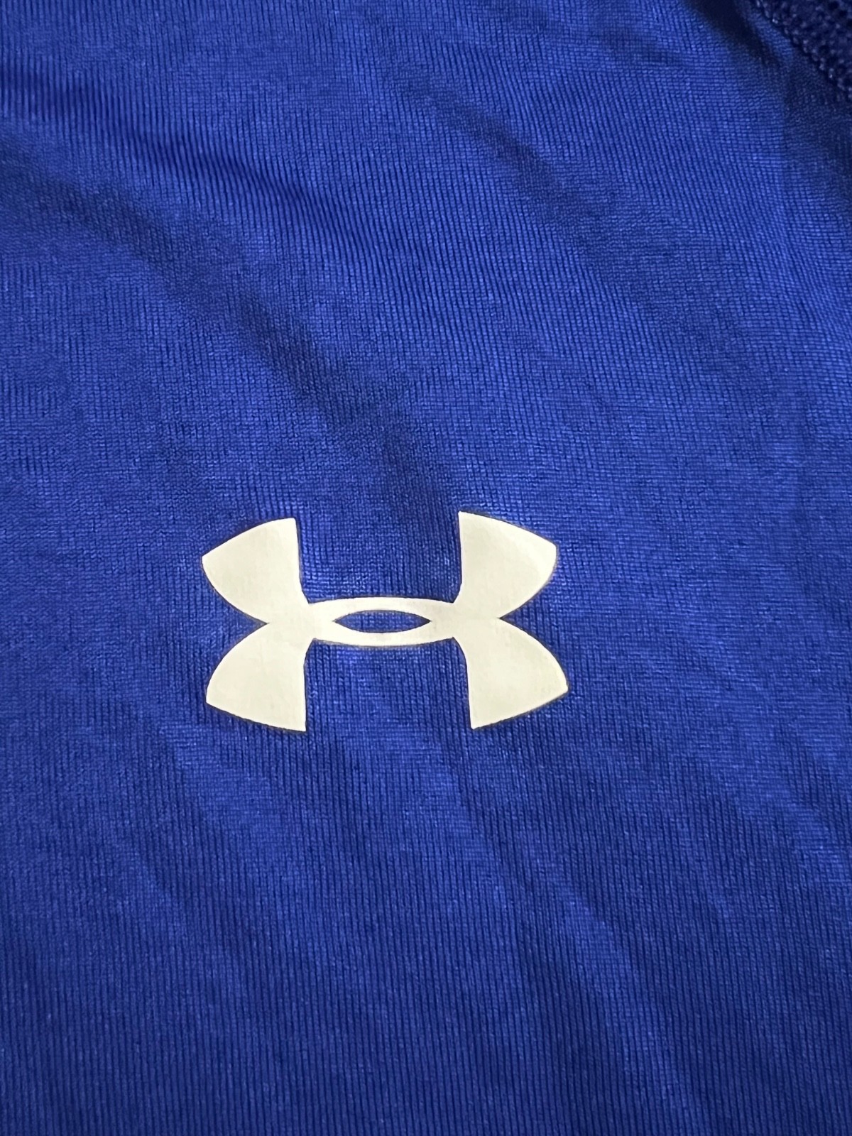 Under Armour Heatgear Loose Short Sleeve Mens Extra Large XL Blue EUC gallery