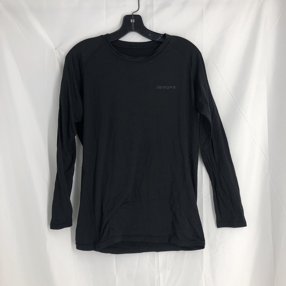 Devops long Sleeve Lightweight Compression Shirt Size XL