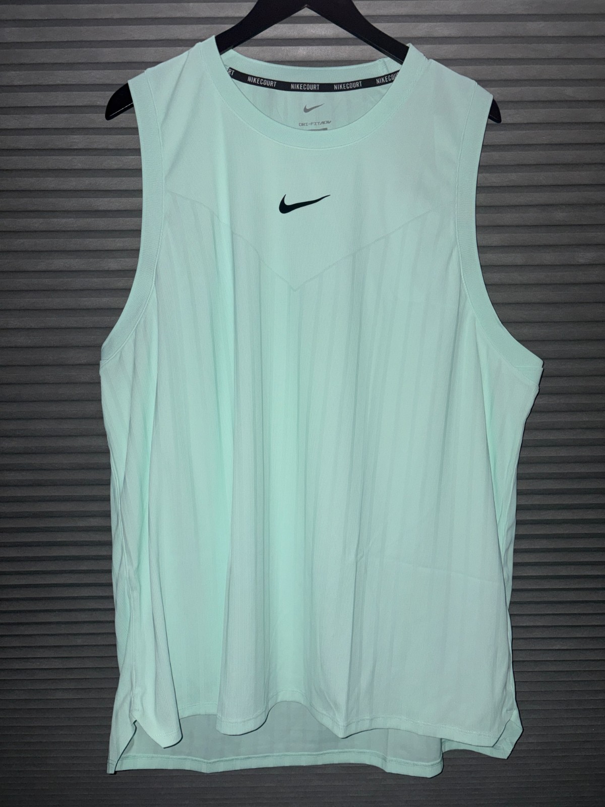 Nike Dri-Fit Court Advantage Alcaraz ADV Slam Tank Top Mens 2XL Mint Green gallery