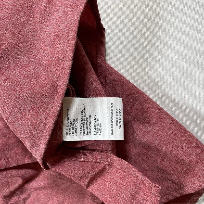 Avalanche outdoor supply company quick dry tech shirt 4 way stretch XL gallery