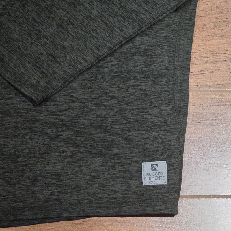 Rugged Elements Durable Utility Long Sleeve Shirt Men's XXL 2XL So Soft! Green gallery