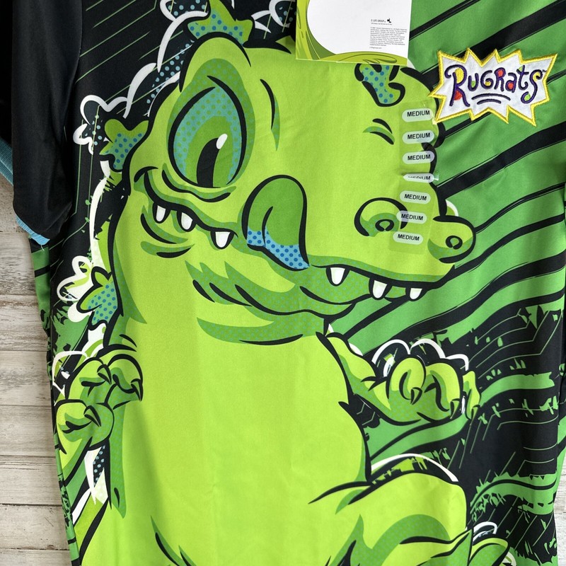 Nickelodeon Reptar Soccer Jersey Green size Medium RUGRATS gallery