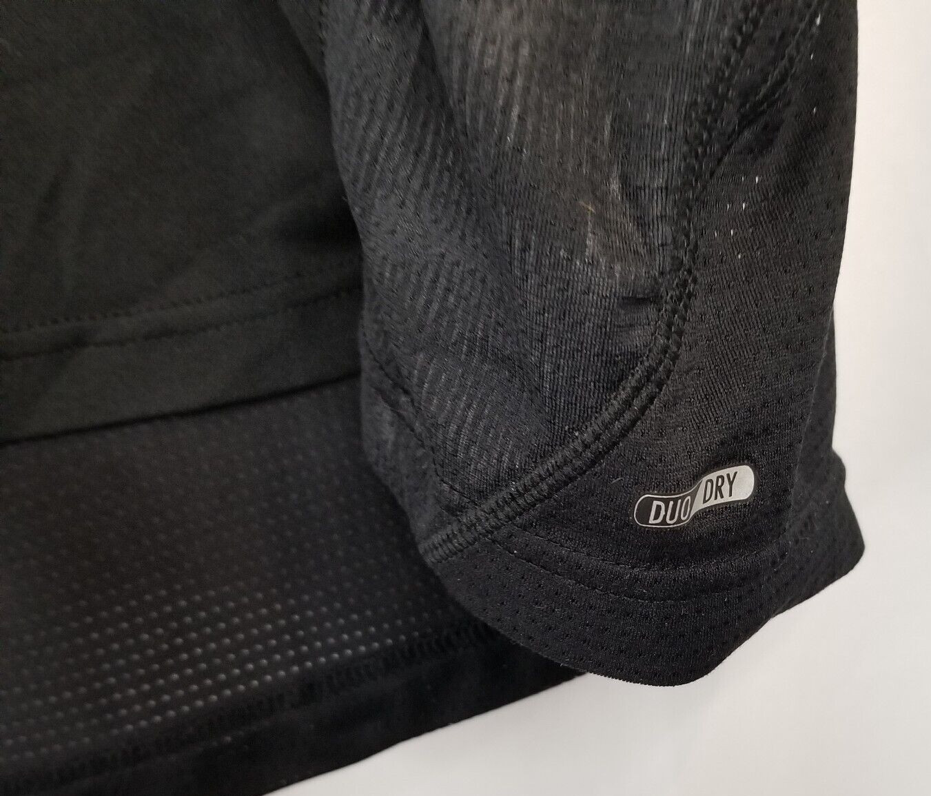 Men's Champion Running Shirt C9 Duo-Dry Black Athletic Activewear Size Large gallery