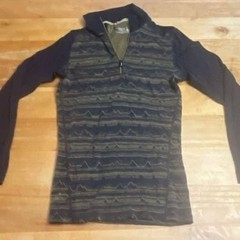 Smartwool Merino 250 Base Layer 1/4 Zip Patterned Pullover