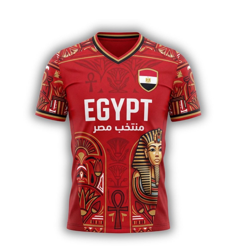 Personalize Egypt Soccer Jersey, Egypt Football Fan Shirt, Unisex Game Day Shirt gallery