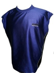 ESPN Athletic Shirt Blue/black, Sz 2X, sleeveless