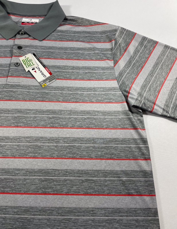 GRAND SLAM DRY WICK GOLF POLO W/ UPF SUN PROTECTION 50 BIG & TALL SIZE 2XB & 3XB gallery