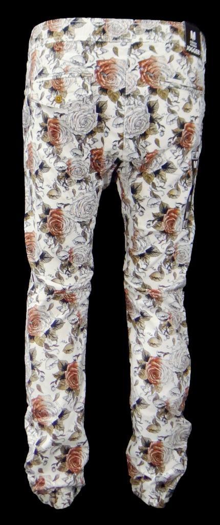 Men's American Locker Drop Crotch Slim Fit Floral Print Stone Color Joggers S-XL gallery